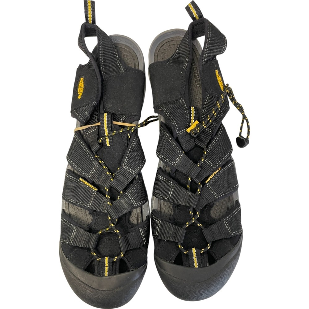 Keen Newport H2 Black Outdoor Trekking Hiking Fisherman Sandals Mens Size 14 EUC